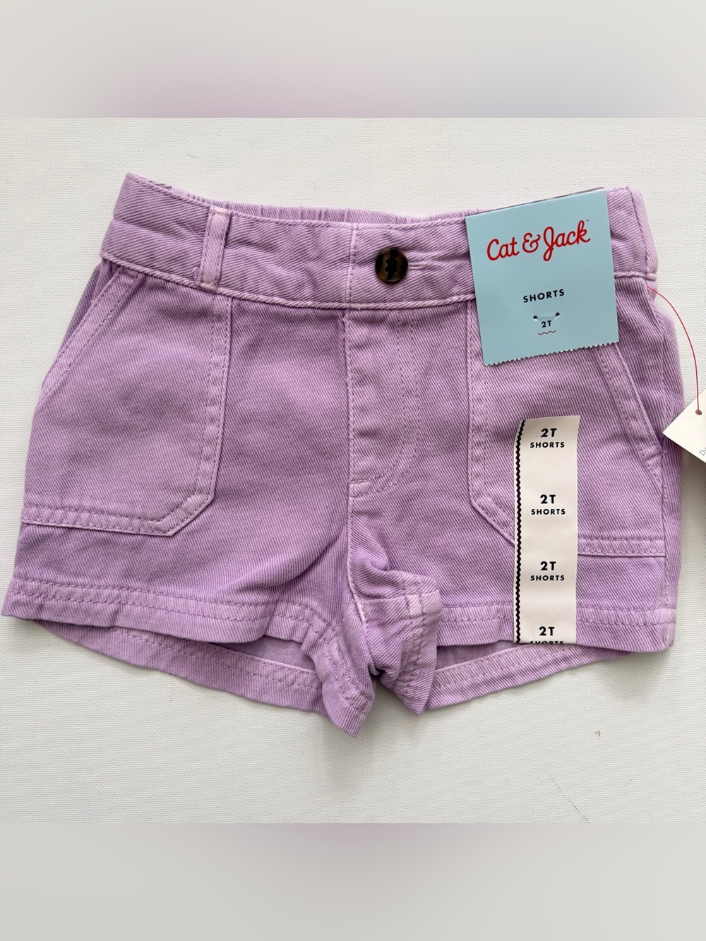 Cat & Jack Lilac Toddler Girl Shorts Size 2T
